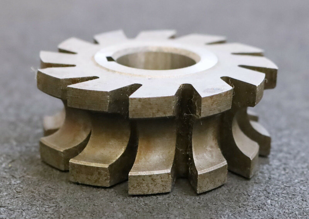 Halbrund-Formfräser konkav Radiusfräser Radius 8mm Abmessungen Ø80x31xØ27mm