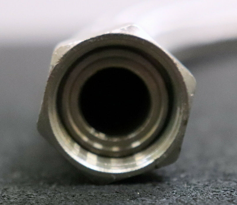 Hydraulikschlauch 1m - 3/4" mit Edelstahlumflechtung Vorkonfektioniert RF10 DN19