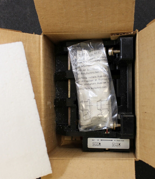 AEG Thermisches Überstromrelais Typ b 207 42-62A E-Nr. 910-341-537