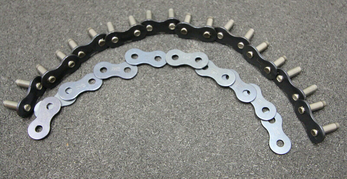 JWIS 10x Nietglied für JWIS Rollenkette Pin Link Simplex Kettentyp 10B-1 Typ A