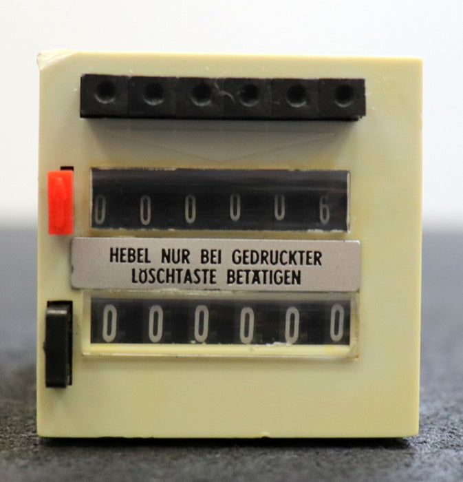 MASSI DDR Stundenzähler ZLV 242 24VDC 30 Imp/s gebraucht