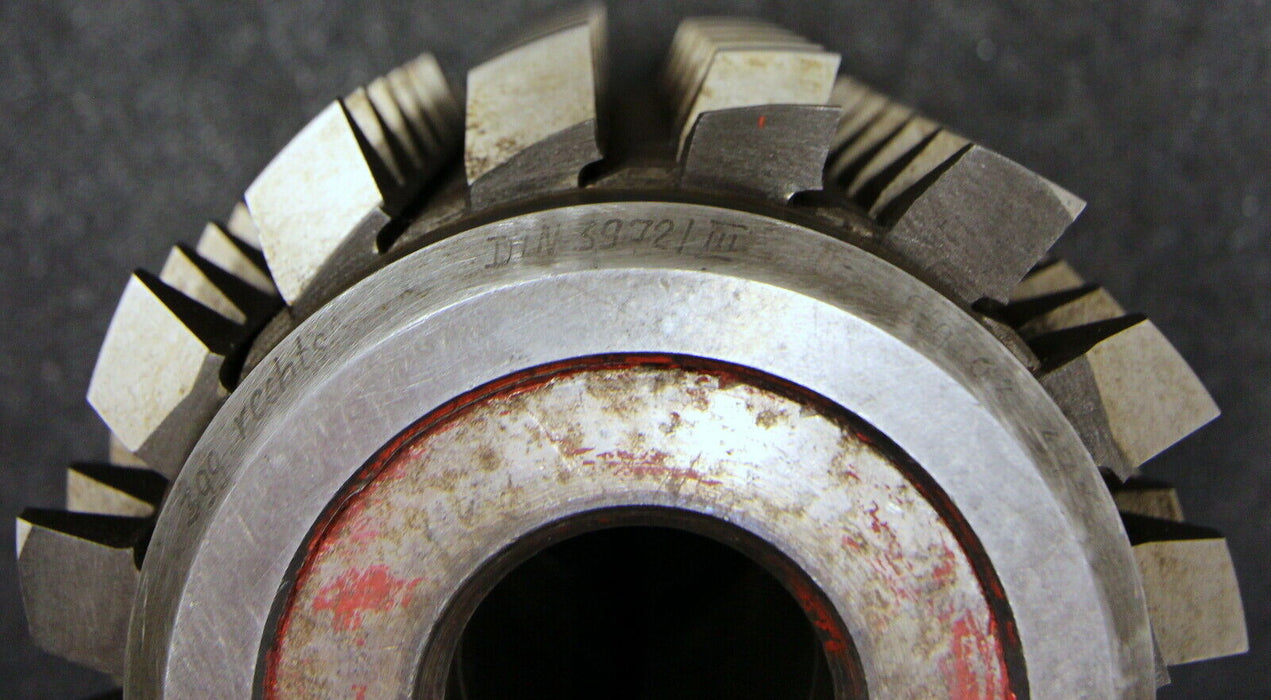 SAAZOR Stollenwälzfräser involute spline hob m= 4mm BP III 20° Ø110x110xØ32mm