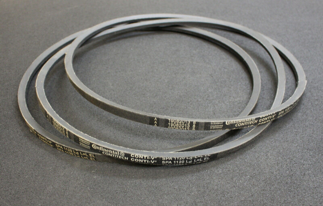 CONTINENTAL 3 Stück Keilriemen CONTI-V SPA1120 Ld - unbenutzt
