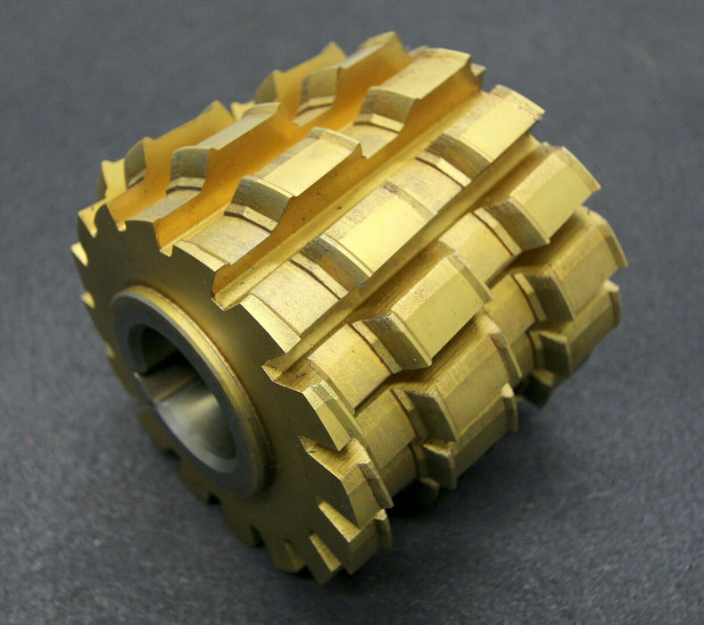 PWS Keilwellenwälzfräser spline hob 6 Keile 78,4x90x16,4 mit Höcker 1gg. Re LKN