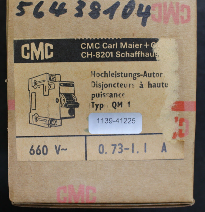 ABB BBC Hochleistungssicherungsautomat S501-K 1,1 0,73-1,1 380/660VAC