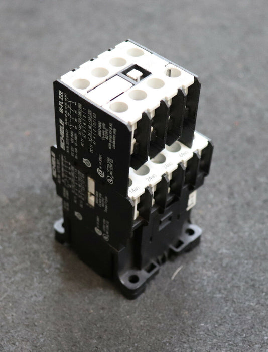 SCHIELE Schütz + Kontaktblock KH05-40E Art.-Nr. 1270301 + Hi-FL 22E