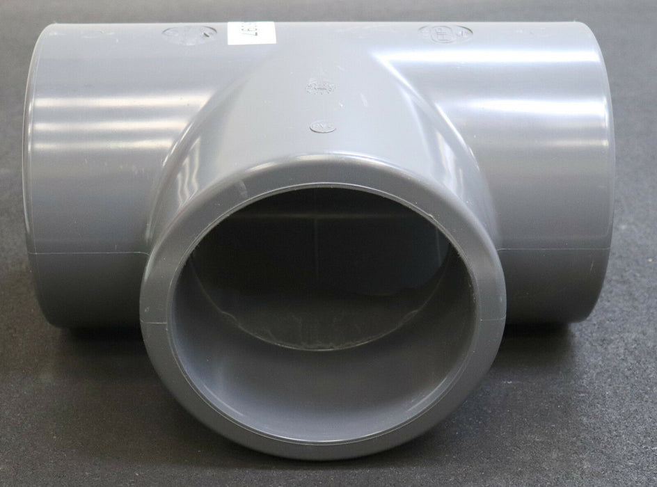 AKATHERM FIP PVC T-Stück T 90° egal metrisch d140 DN125 / PN16 für Rohr-Ø 140mm