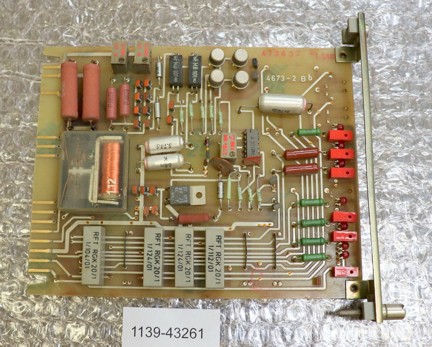 VEM NUMERIK RFT DDR ÜW1-SV Platine 413632-1 SAK 4673-2 gebraucht - ok