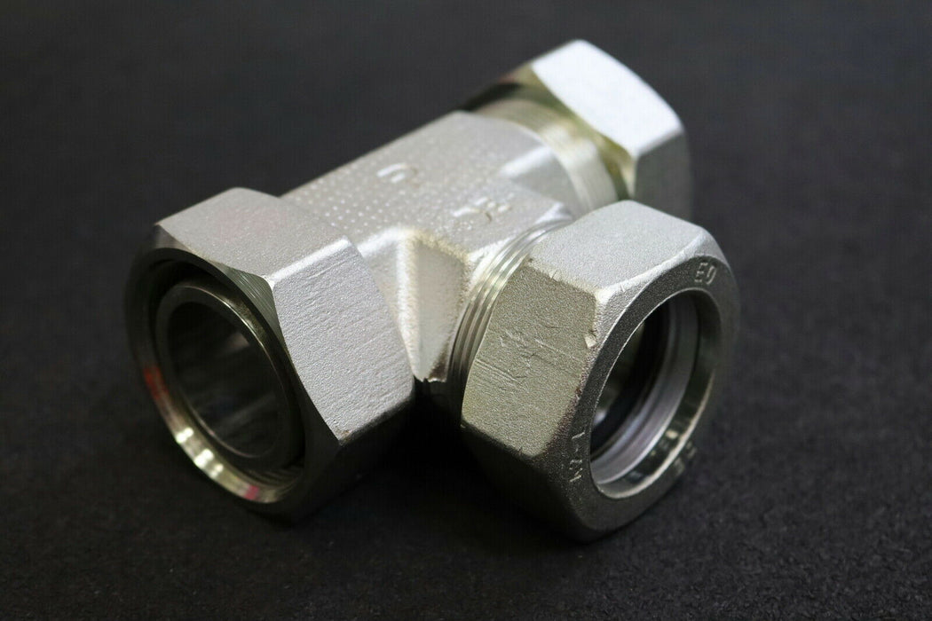 ERMETO T-Verschraubung mit 1 Dichtkegel 1 Rohraußen-Ø 42mm