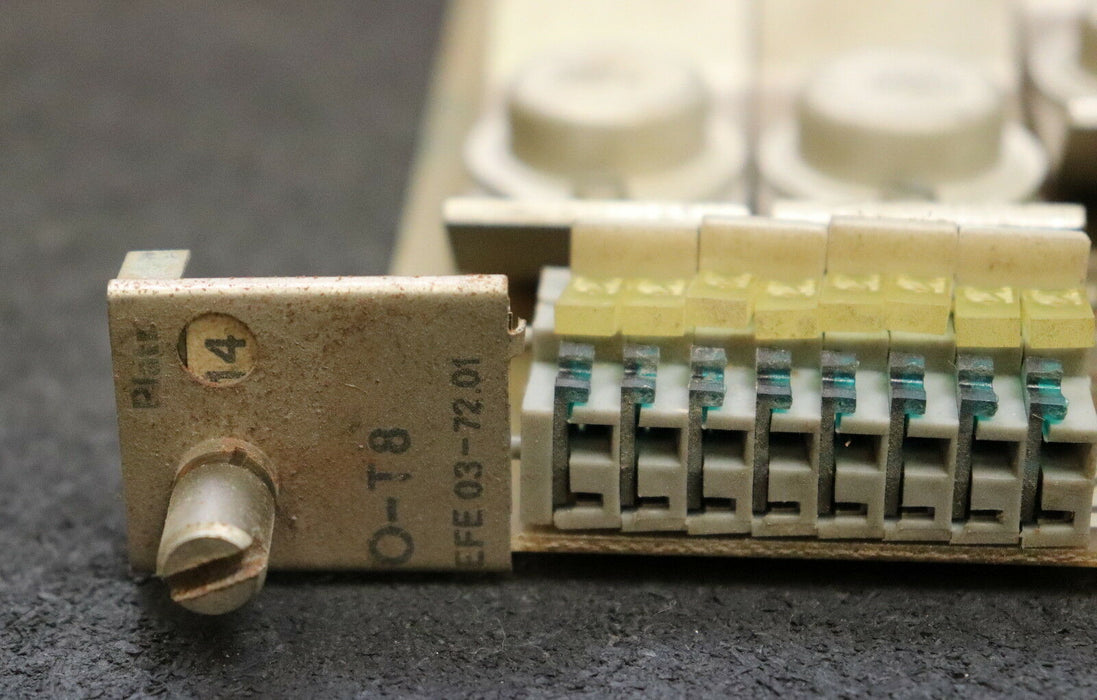 EFE Board O-T8 EFE 03-72.01 RFT G 59641 gebraucht voll funktionsfähig geprüft ok