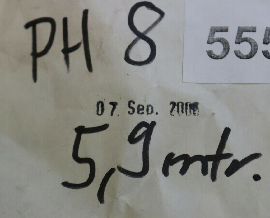 5,9m Keilriemen V-belt offen Breite 8mm Länge 5,9m unbenutzt