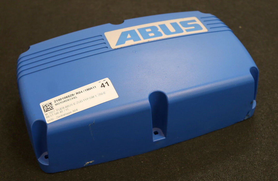 ABUS Getriebedeckel Nr. 7027 Kunststoff für ABUS Kettenzug GM1 250.6 unbenutzt
