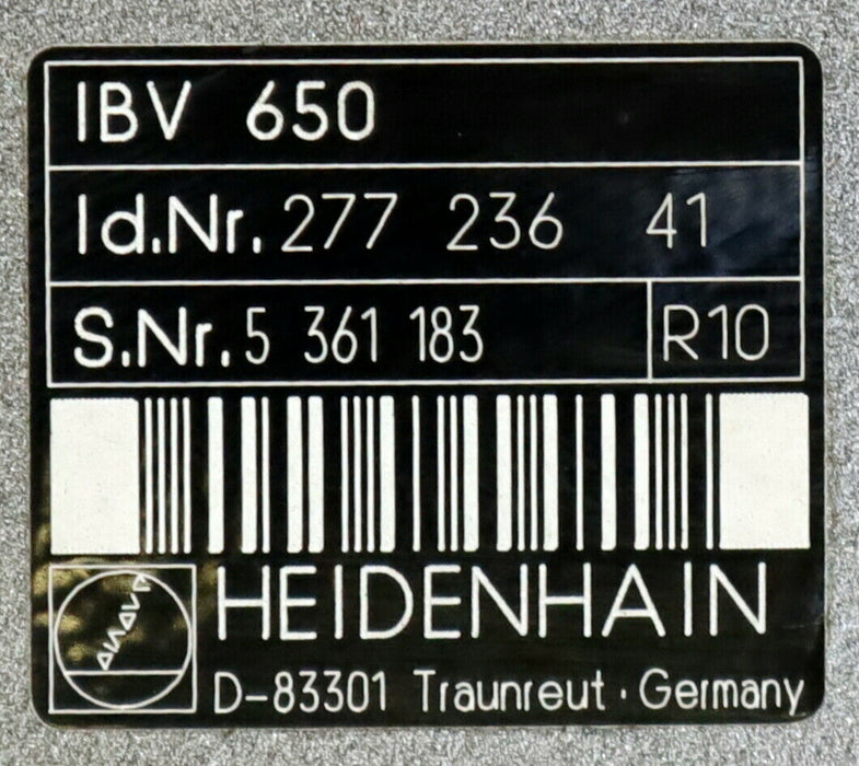 HEIDENHAIN Interface IBV 650 ID-Nr. 27723641 - gebraucht
