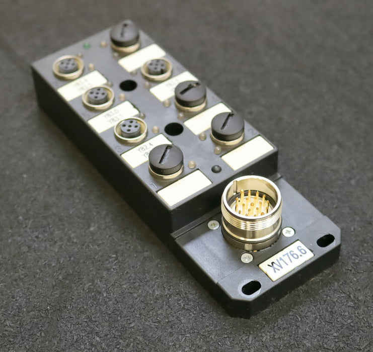 MURR ELEKTRONIK M12 Sensor-/Aktor-Verteiler 8-fach 5-pin female Buchsen ID 27781