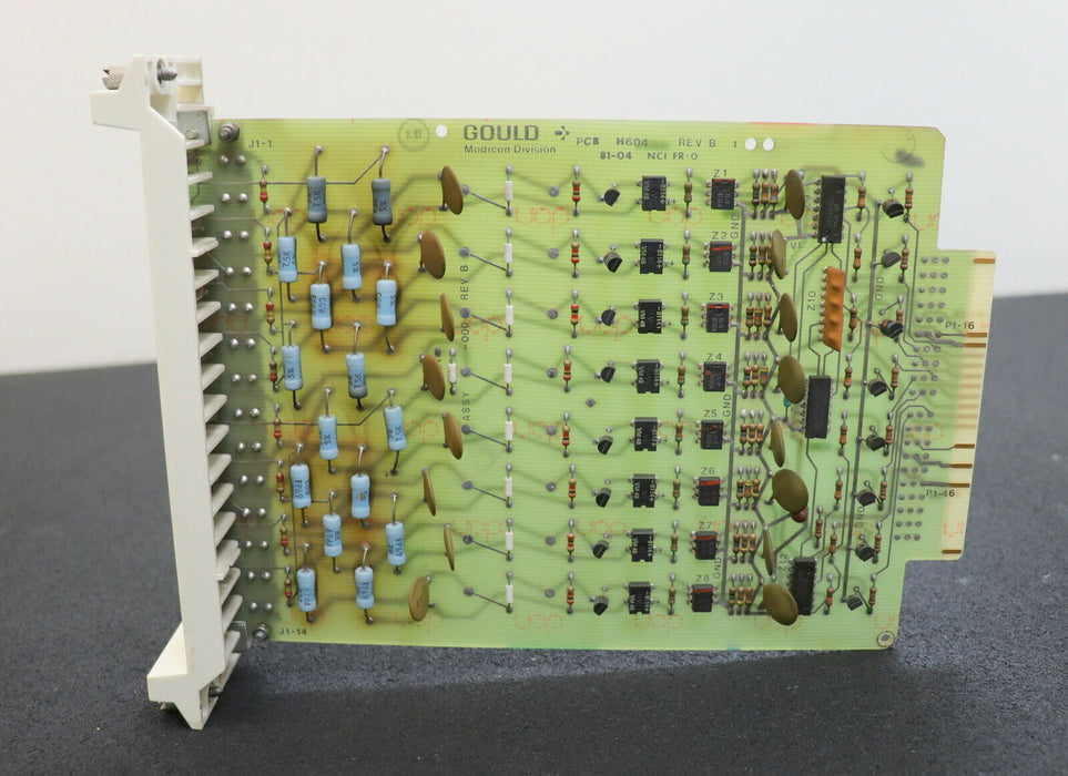 GOULD MODICON Input module B651 115VAC PCB H604 REV B 81-04 NCI FR-0