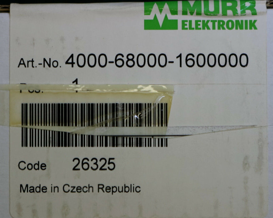 MURR MSDD Datensteckverbindereinsatz Art.Nr. 4000-68000-1600000 unbenutzt in OVP