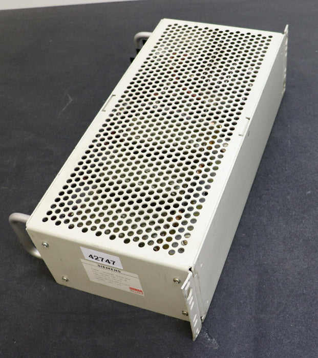 SIEMENS Einbau-Netzgerät System SVS2 6EV1362-5BK00 Typ D220, 380 G24 / 40 WG