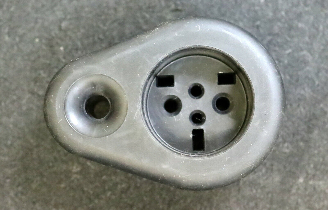 RIEBER Stecker und Kabelhalter schwarz Plug support black IP X5 f. RIEBER Umluft