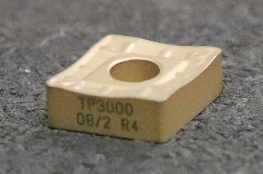 SECO 6 Stück Wendeplatten CNMM120408-R4 TP3000 QTY10