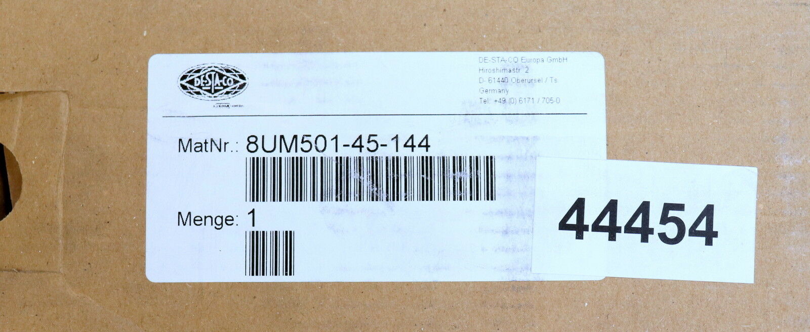 DESTACO Spannarm für Kraftspanner 8UM501-45-144 U-mittig Spannarmhöhe 45mm