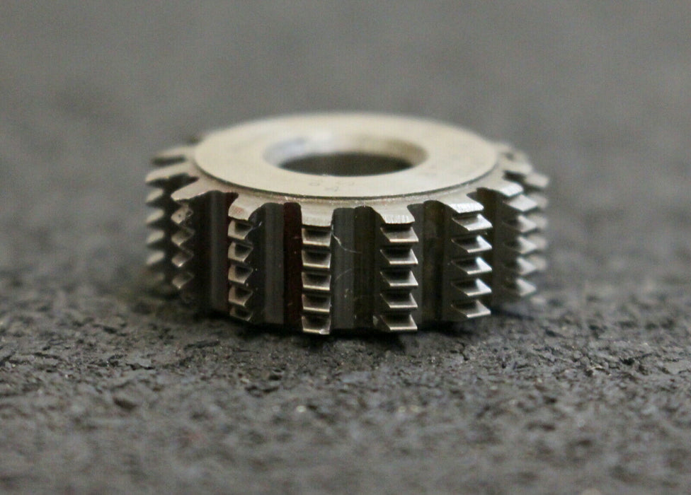 KÖPFER Vollstahl-Wälzfräser m= 0,4mm 20° EGW 1gg. rechts 15 Spannuten