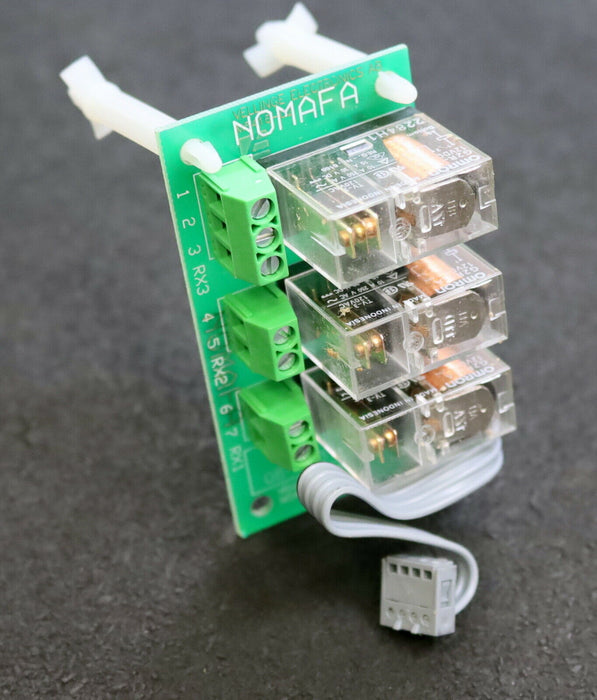 ALBANY / NOMAFA Relaisbaustein zu Torsteuerung ACS 70 P/N 88-16-03 mit Platine