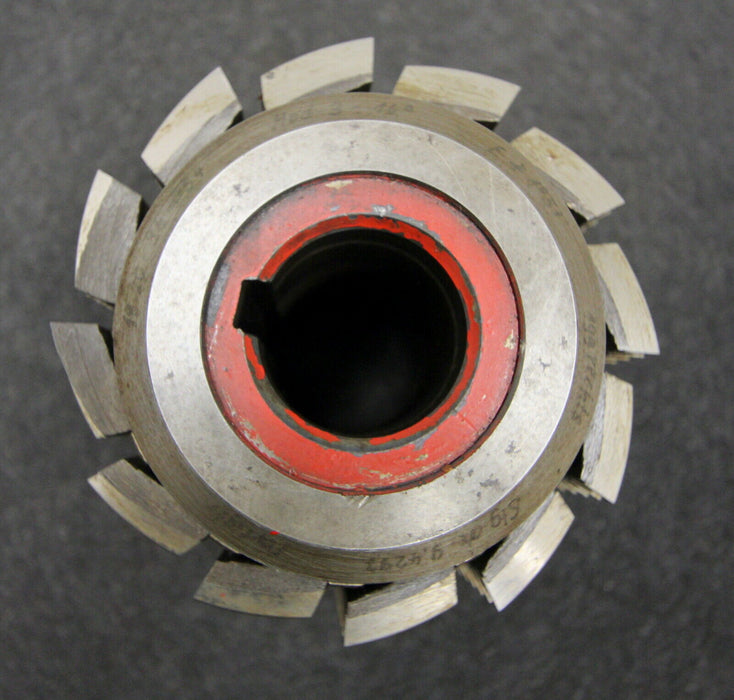 SAAZOR Stollenwälzfräser involute spline hob Fertigfräser m= 3mm 16° EGW 1gg. Re