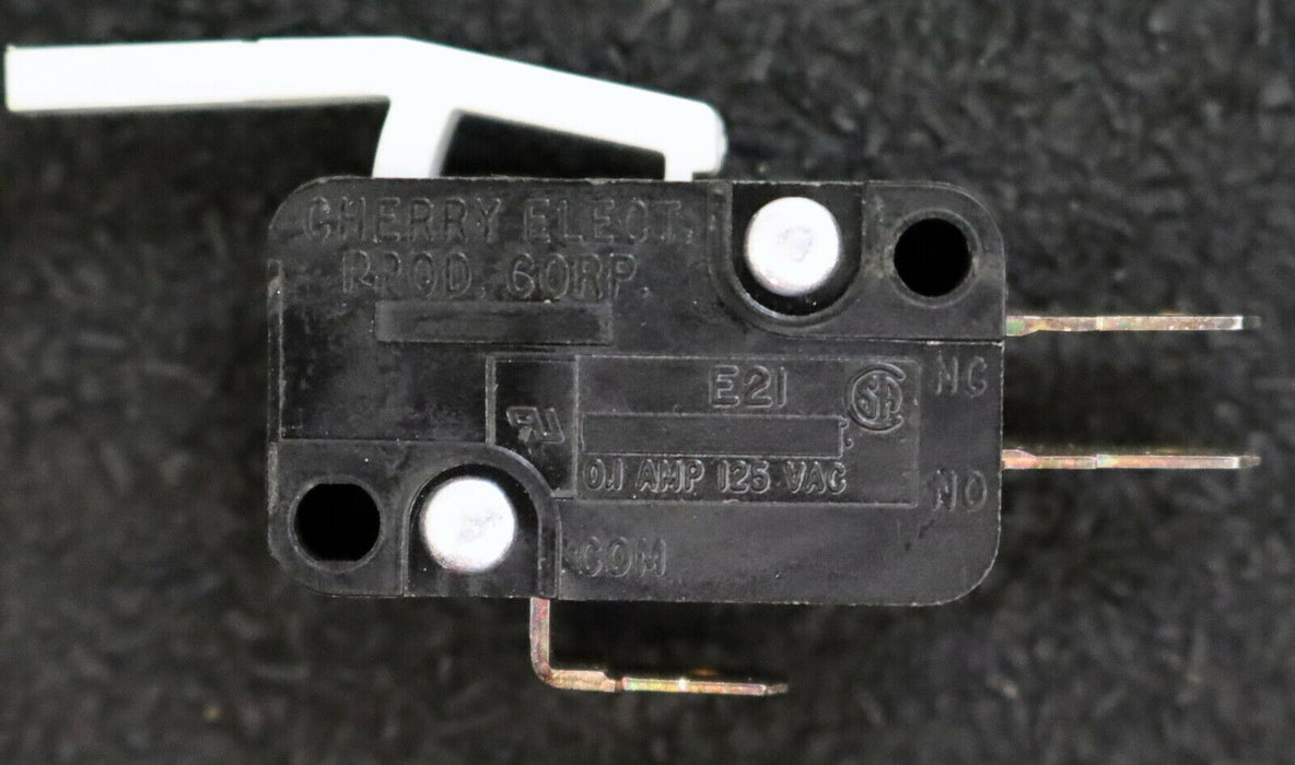 CHERRY Mikroschalter mit Hebel E21 0,1A 125VAC - unbenutzt