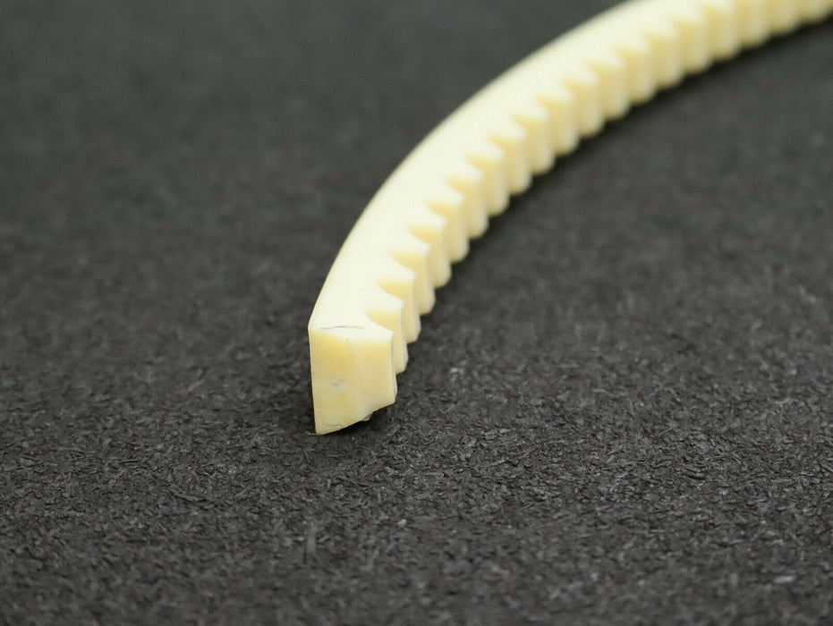 35m PU-Keilriemen 17x11mm gezahnt Teilung 11mm endloss Beige Profil PWR-P17