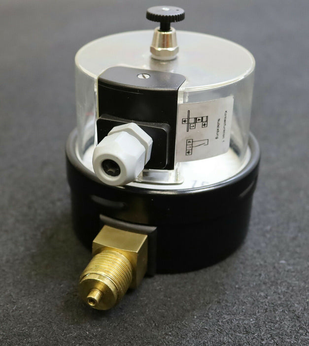 FISCHER Rohrfeder-Manometer MA1103D082000030 0-1,6bar Kl. 1,0 - KB10M100A102