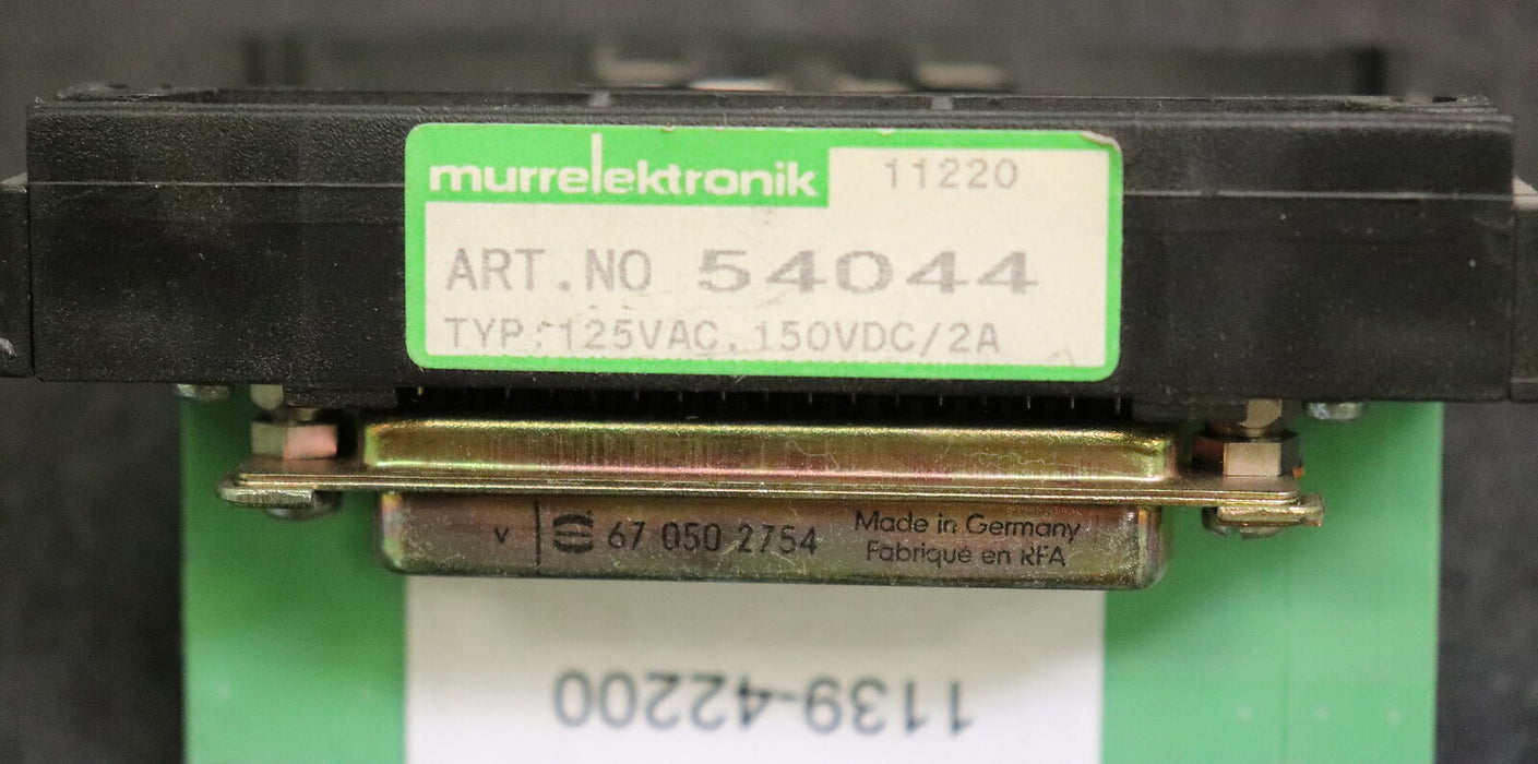 MURR ELEKTRONIK Übergabebaustein SV-SUB D 50 Buchsen 125VAC 150VDC 2A
