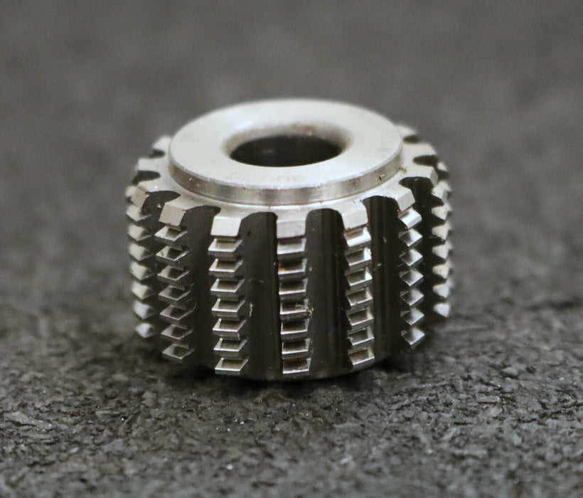 MIKRON Vollstahl-Wälzfräser No. 85752 m= 0,48 ho= 0,96 Abmessungen Ø24x15xØ8mm