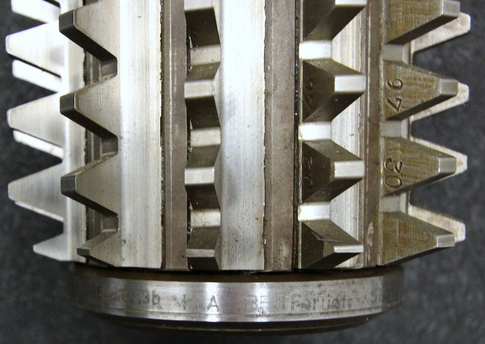 KLINGELNBERG Stollenwälzfräser involute spline hob Fertigfräser m= 5mm hg= 11,25
