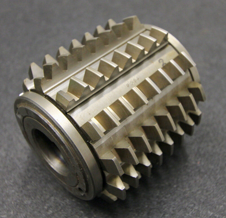 FETTE Stollenwälzfräser involute spine hob m= 3,5mm BP II nach DIN3972 20° EGW