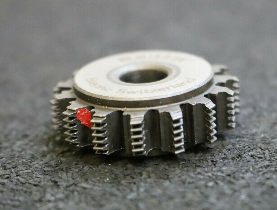 MIKRON Vollstahl-Wälzfräser No. 81696 m= 0,355 ho= 1,069 - Ø24x10xØ8mm