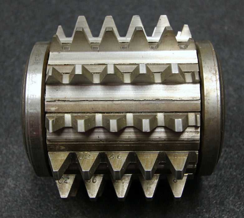 KLINGELNBERG Stollenwälzfräser involute spline hob Fertigfräser m= 5mm hg= 11,25