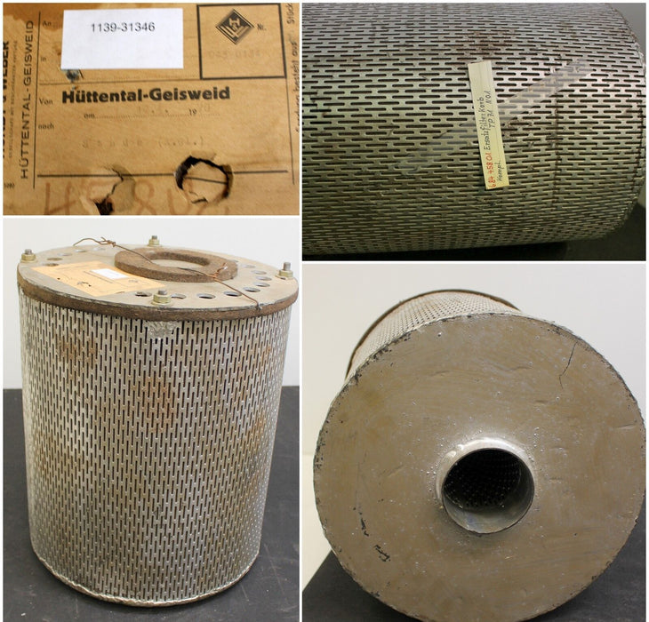 HUNDT & WEBER Ersatzfilterkorb TP71N01-komplett-für Hochleistungsabscheider NW65