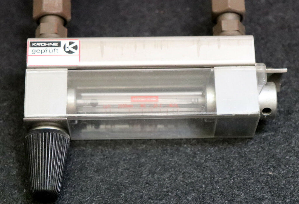 KROHNE Klein-Durchflussmessgerät DK46 mit Strömungsregler mit KROHNE DK46/N/RE