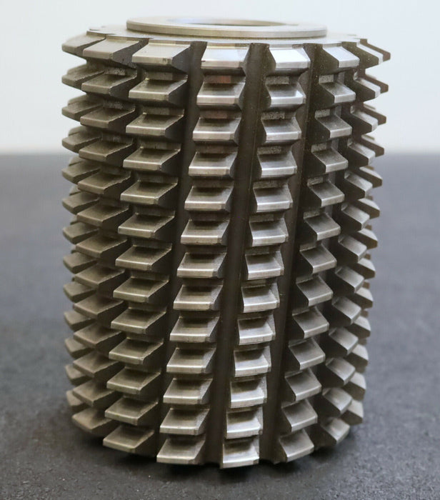 PWS Vollstahl-Wälzfräser m= 3,5mm Zahnhöhe hapo= 4,2mm - Ø115 x 150 x Ø40mm LKN