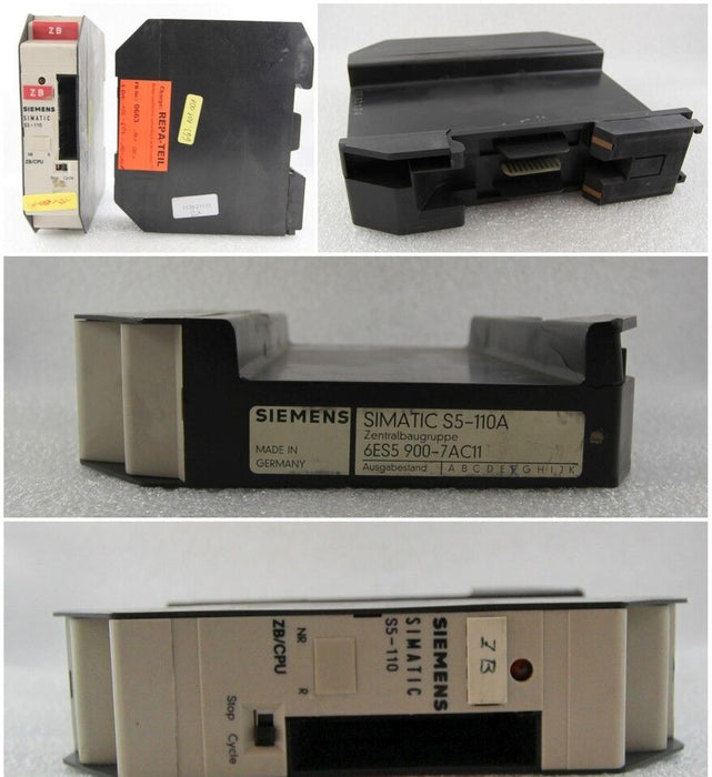 Siemens Zentralbaugruppe 6ES5900-7AC11 f. Simatic S5-110A - Generalüberholt -