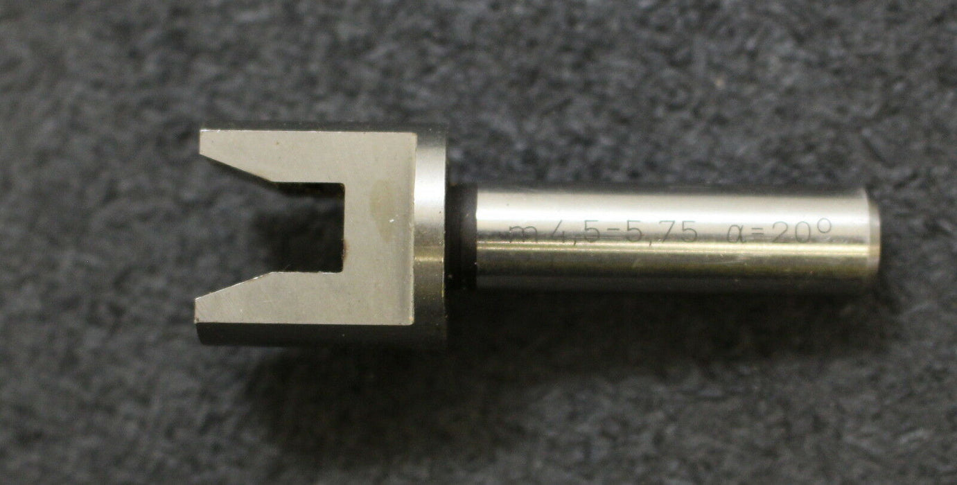 Messeinsatz für m = 4,5 - 5,75 mm 20° EGW / PA zylindrischer Schaft D. 8,0mm