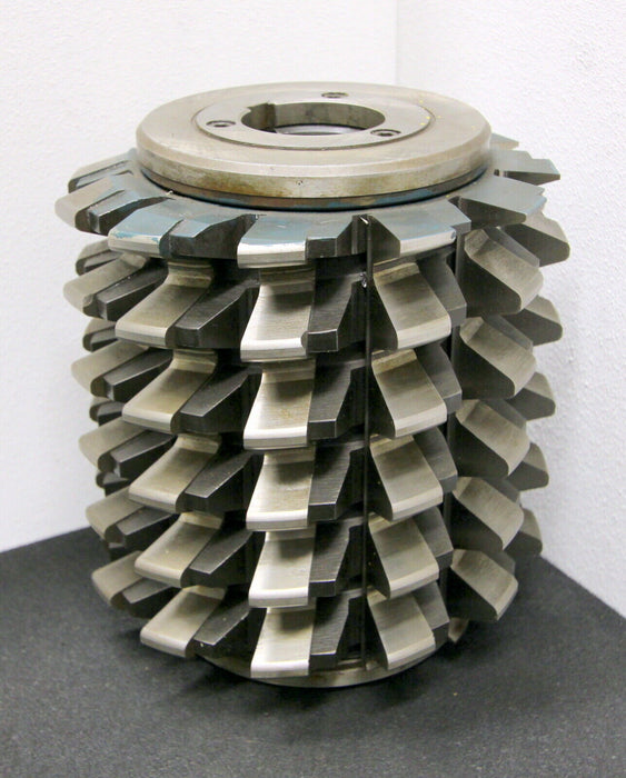 PWS Stollenwälzfräser involute spine hob m= 10mm BP III nach DIN3972 20° EGW LKN