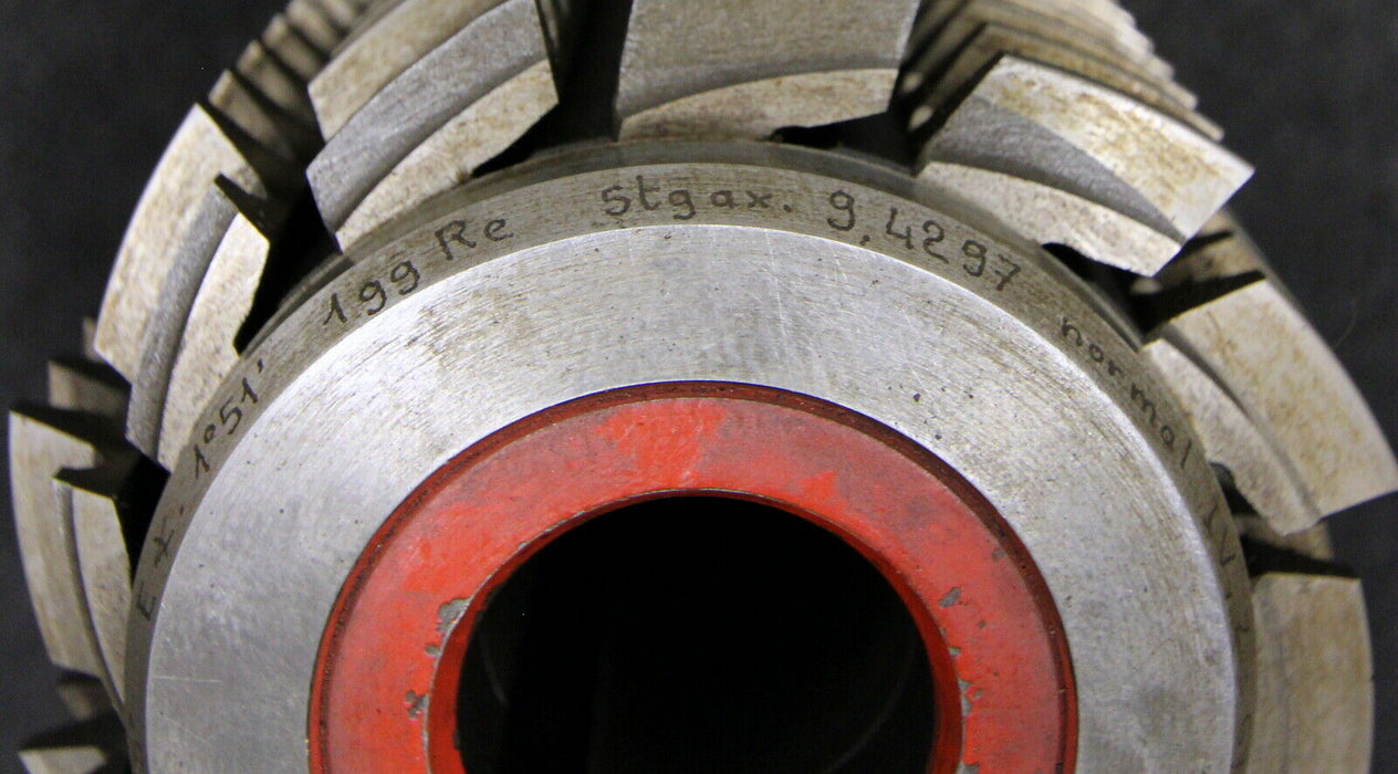 SAAZOR Stollenwälzfräser involute spline hob m= 3mm BP IV nach DIN3972 15° EGW