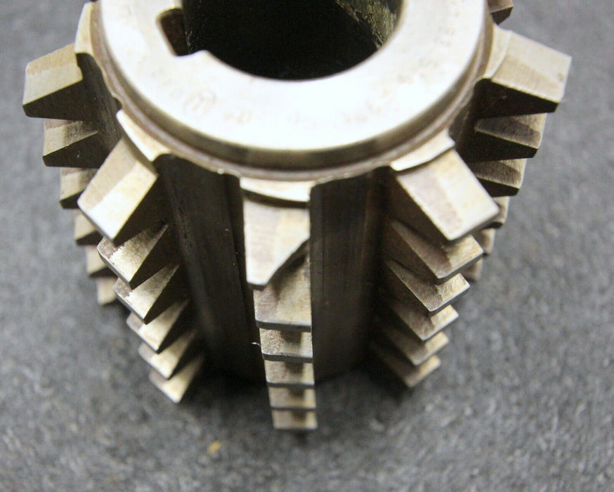 FETTE Vollstahlwälzfräser gear hob m= 3,5mm BP II nach DIN3972 20° Ø75x75xØ27mm