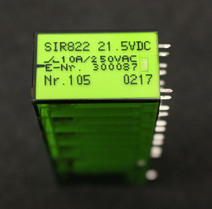 ELESTA Print-Relais SIR822 21,5VDC 10A / 250VAC Artikelnummer 300087