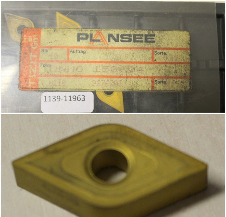 PLANSEE TIZIT Wendeplatten DNMG 150604-8110,9876303 - 2 Stk.