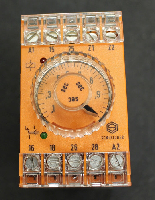 SCHLEICHER Elektronisches Zeitrelais SZT 42 - 220V - t=0,05-1s - Nr. 518413/1