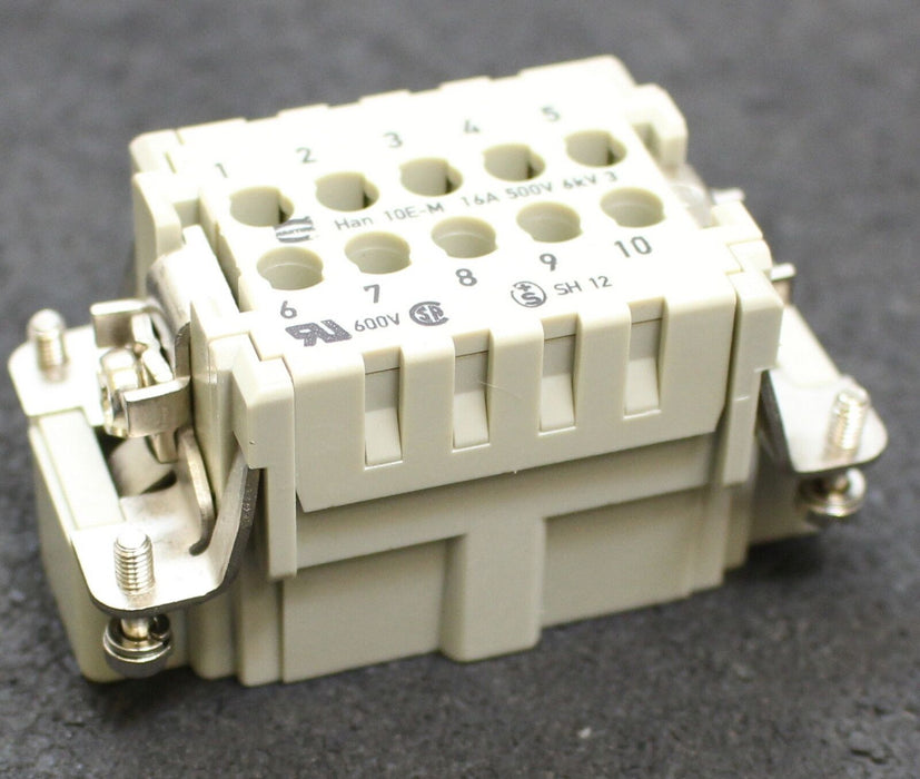 HARTING 5 Stück Buchseneinsatz HAN 10E M C 09330102602 02 Kontakteinsatz