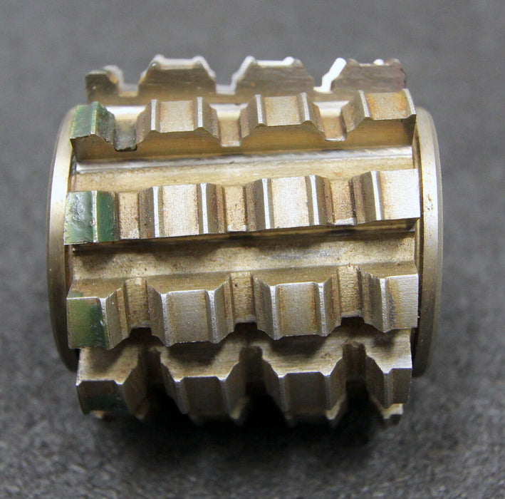 PWS Keilwellenwälzfräser spline hob 4 Keile 13,3x16,7x4,3 mit Höcker 1gg. Re