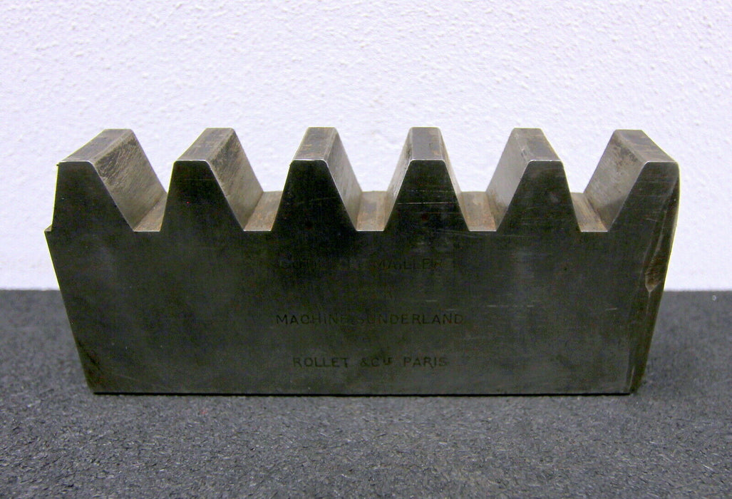 ROLLET PARIS Hobelkamm rack cutter MAAG-Wälzhobelmaschinen m= 8 Angle 20° 150x25mm
